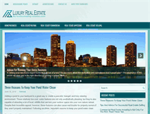 Tablet Screenshot of loudounvalley-estates.com